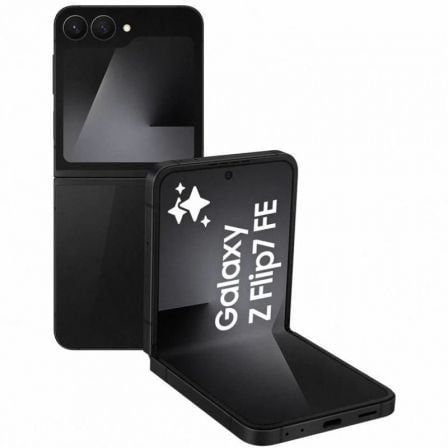 Smartphone Samsung Galaxy Z Flip7 FE 8GB/ 256GB/ 6.7'/ 5G/ Negro